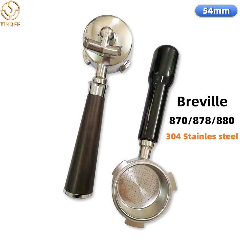 Breville Espresso Barista Express - 54mm Espresso-Siebträger mit Doppelauslauf aus 304