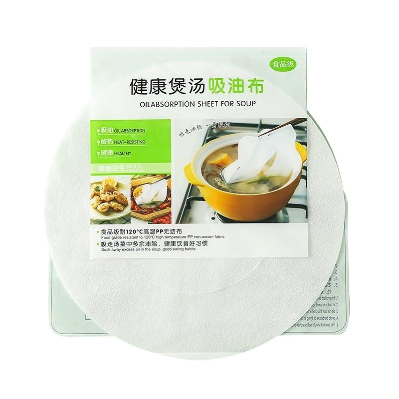 Home Cooking Oil Disposal - Einweg-Ölabsorberpapier für Suppen und Eintöpfe, lebensmittelechte