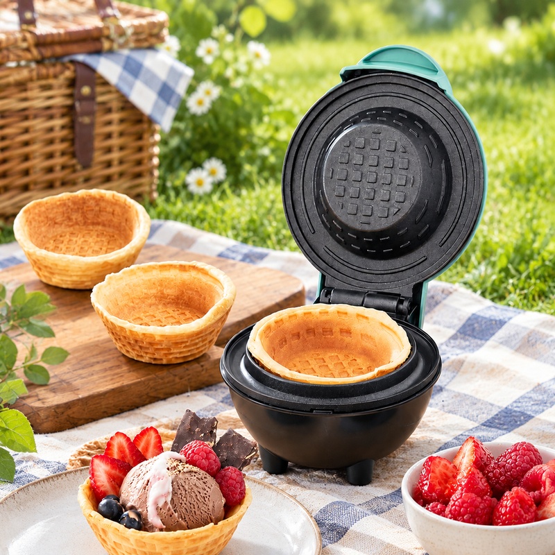 Dual-Voltage-Waffelschüssel-Ko – Home Cooking Egg Roll Bewertung und Preis
