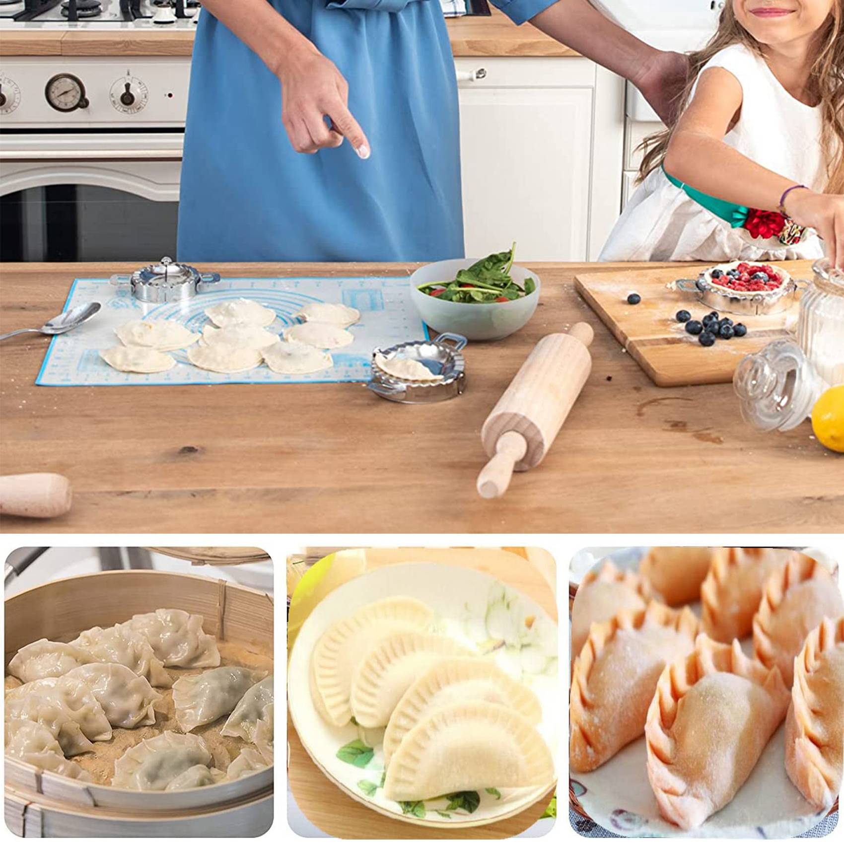 FAST-Dumpling-Maker, 8-teilige – Gyoza Dumpling Maker Bewertung und Preis