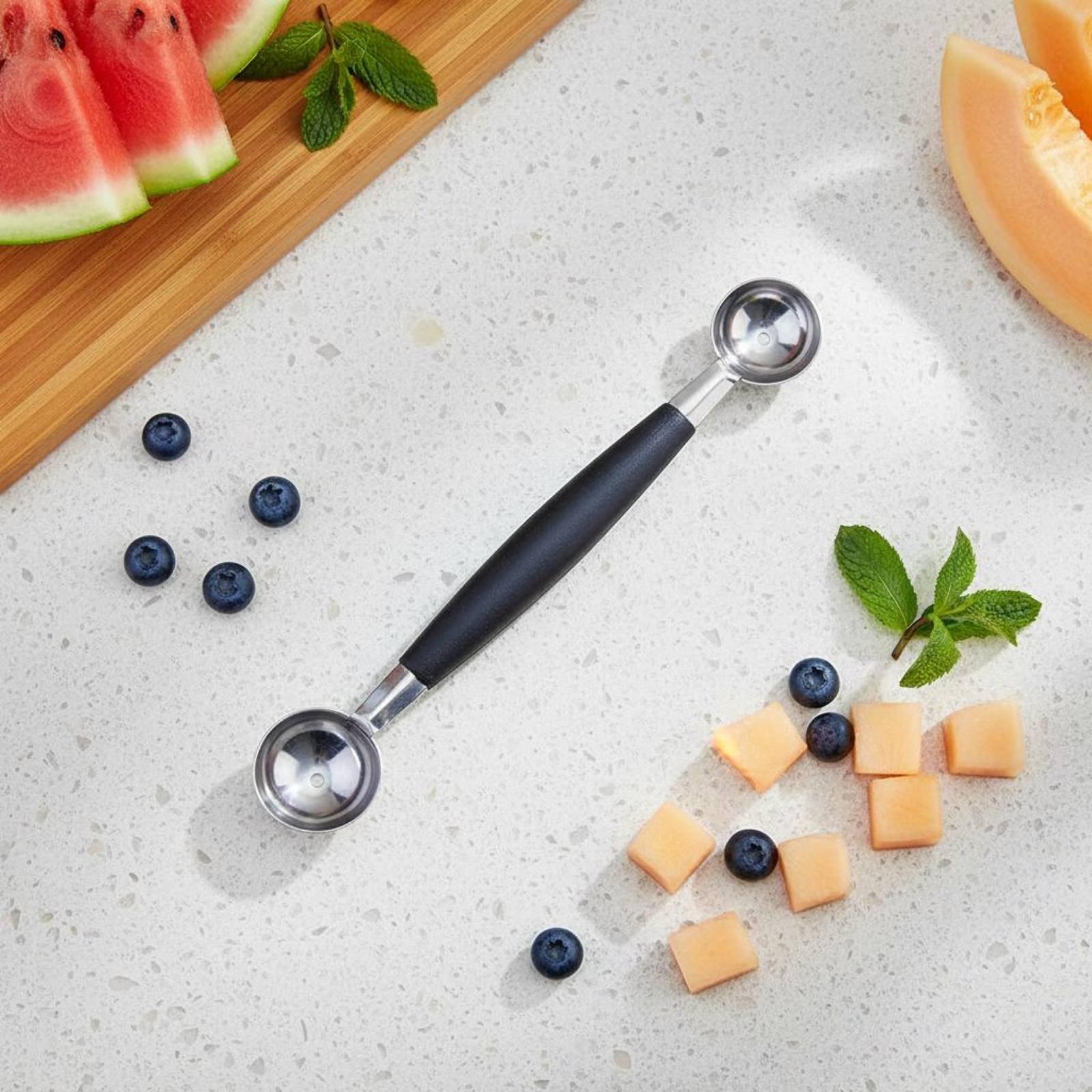 Doppelseitiger Obstlöffel aus  – Home Cooking Host Bewertung und Preis