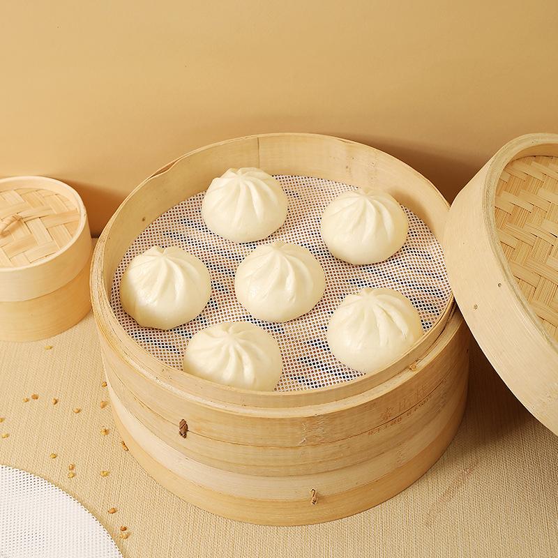 3 Stück/Set wiederverwendbare  – Steamer Bamboo Set Bewertung und Preis
