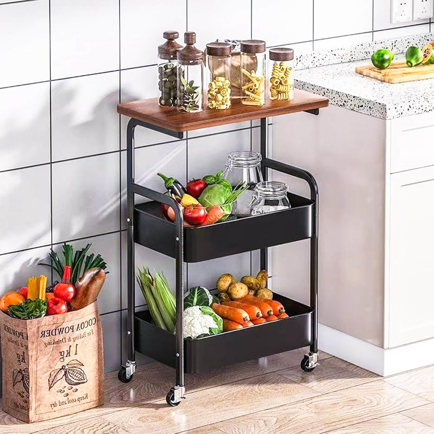 Vielseitiger, dreistöckiger Kü – Home Cooking Delivery Bewertung und Preis