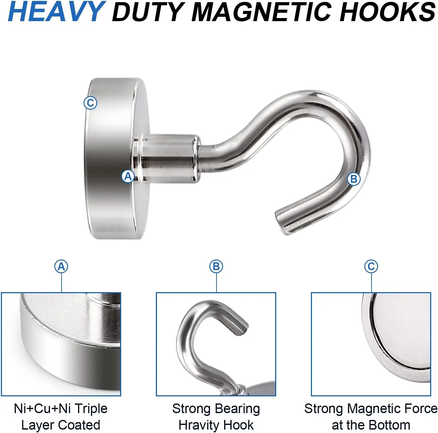 1-80PCS Starke Magnetische Hak – Home Cooking Delivery Bewertung und Preis