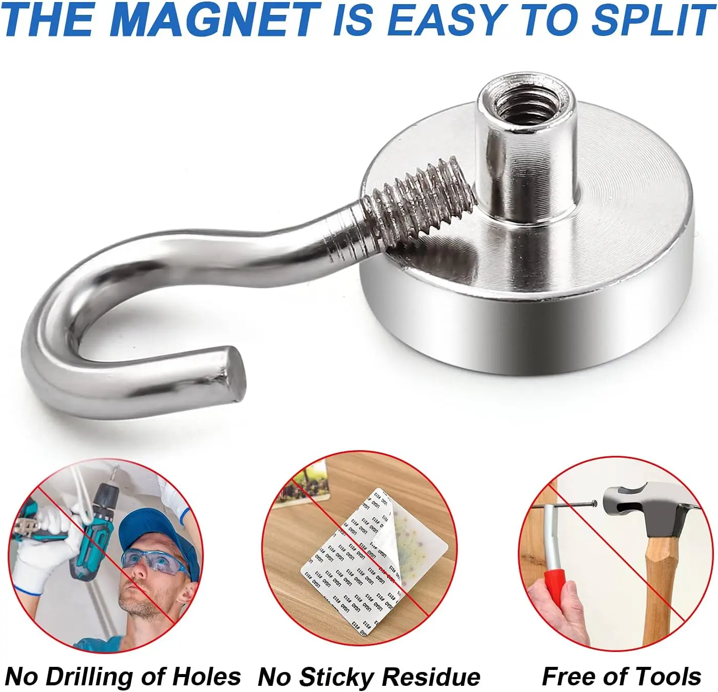 1-80PCS Starke Magnetische Hak – Home Cooking Delivery Bewertung und Preis