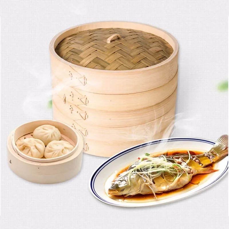 Küche Kochen Bambus Dampfer fü – Steamer Bamboo Set Bewertung und Preis