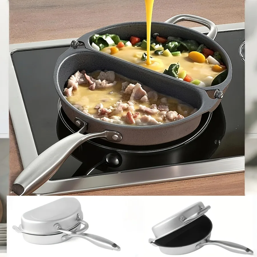 Doppelseitige Antihaftpfanne,  – Home Cooking Egg Roll Bewertung und Preis