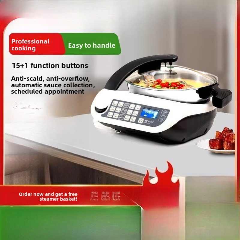 E15 Intelligenter Kochroboter, – Home Cooking Meals Bewertung und Preis