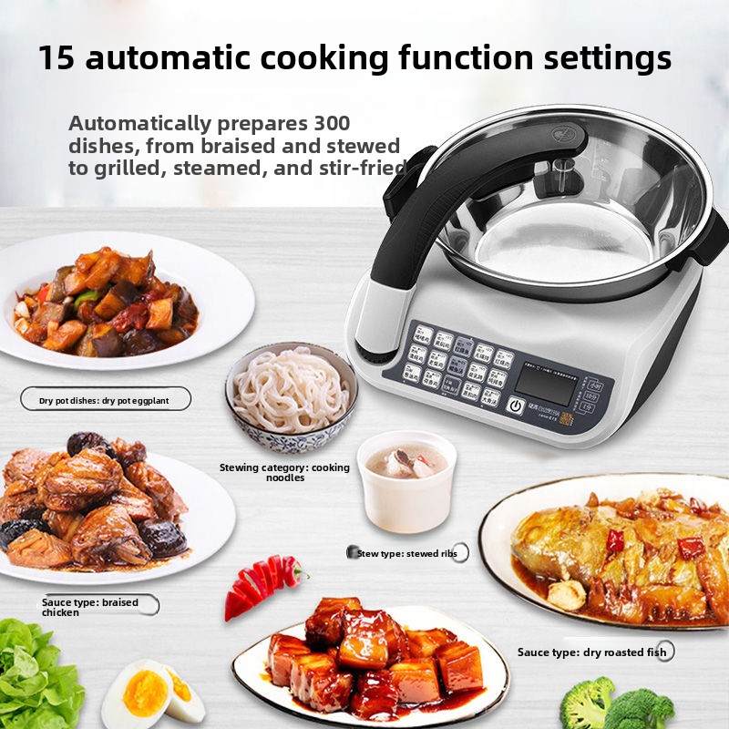 E15 Intelligenter Kochroboter, – Home Cooking Meals Bewertung und Preis