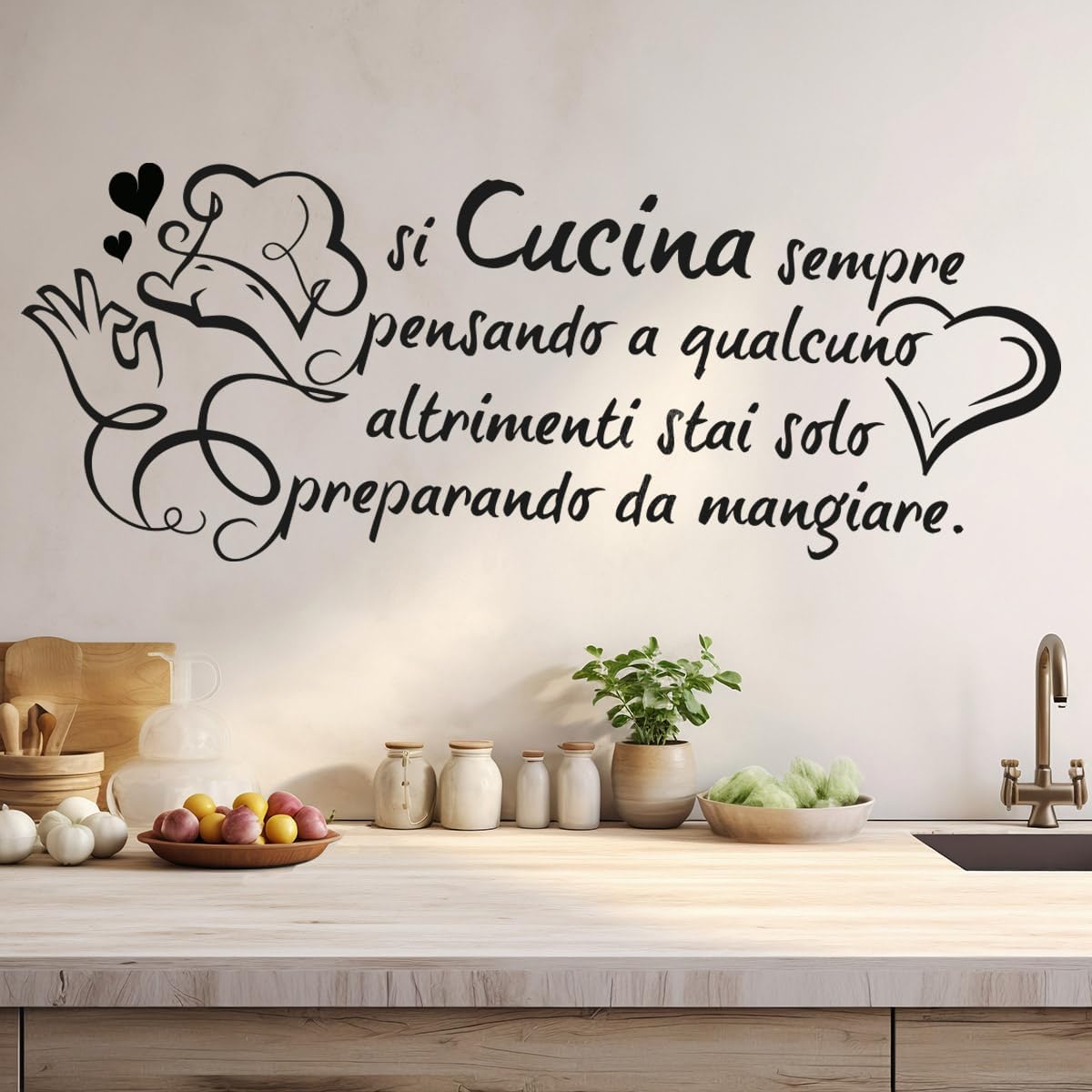 Wandaufkleber mit französische – Home Cooking Meals Bewertung und Preis