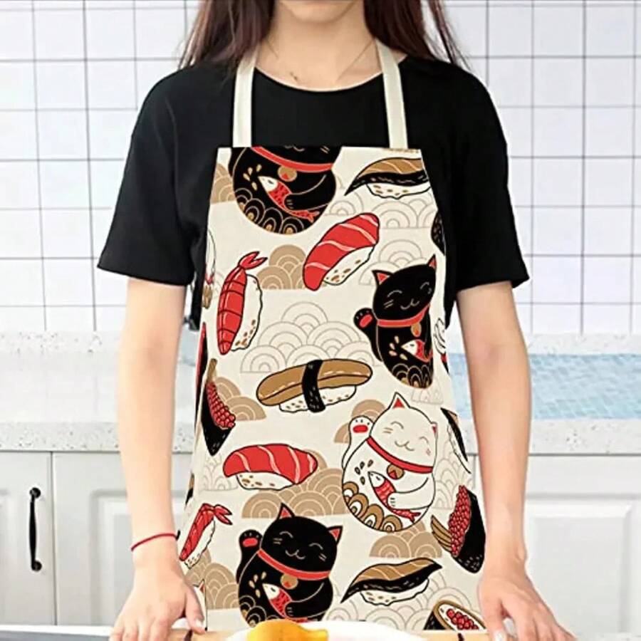 Niedliche Küchenschürze mit bu – Home Cooking Chef Bewertung und Preis