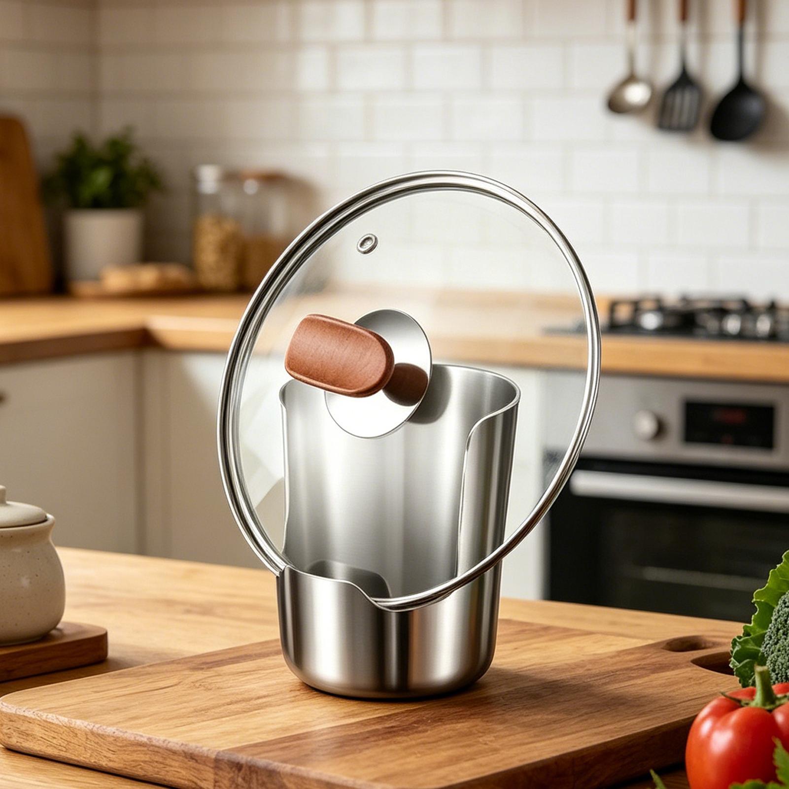 Topfdeckelhalter aus Edelstahl – Home Cooking Delivery Bewertung und Preis