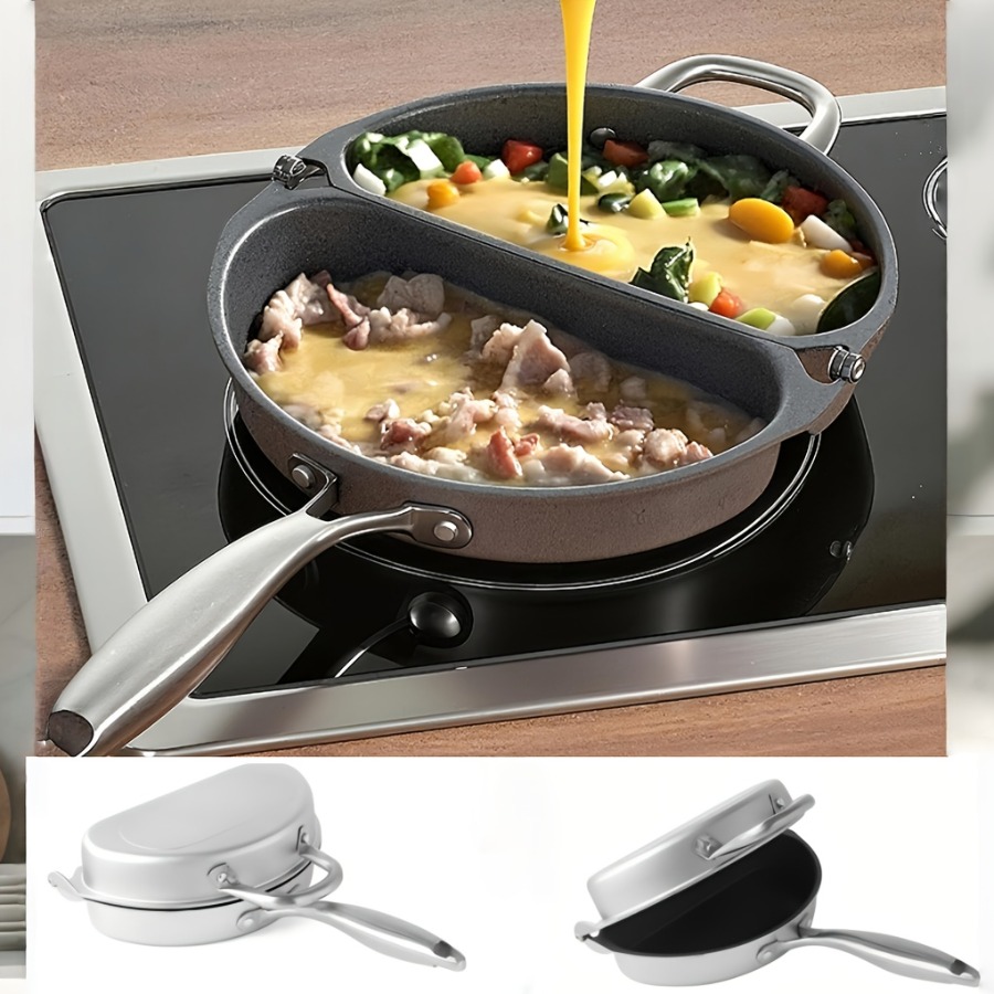 Doppelseitige Antihaft-Pfanne, – Home Cooking Egg Roll Bewertung und Preis