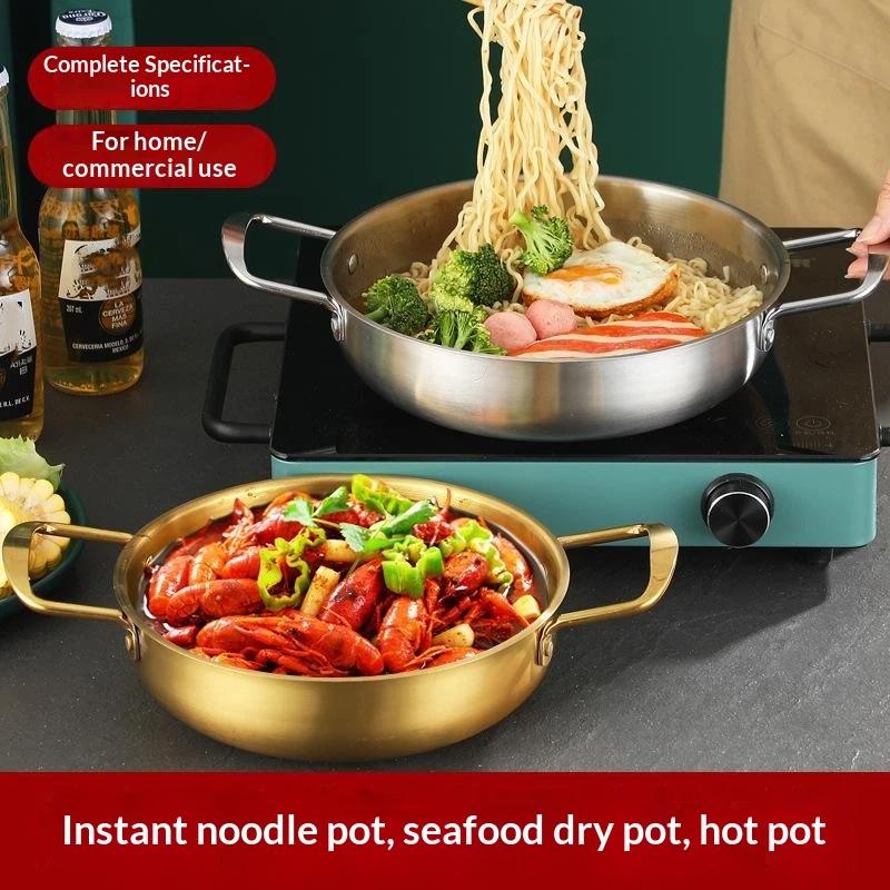 Edelstahl-Topf mit Doppelgriff – Home Cooking Restaurants Bewertung und Preis