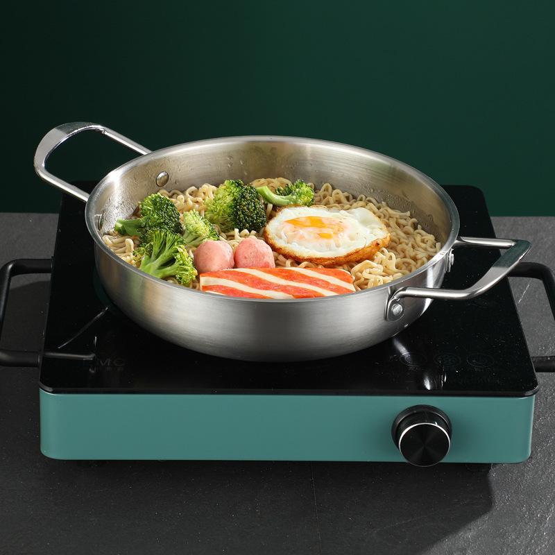 Edelstahl-Topf mit Doppelgriff – Home Cooking Restaurants Bewertung und Preis