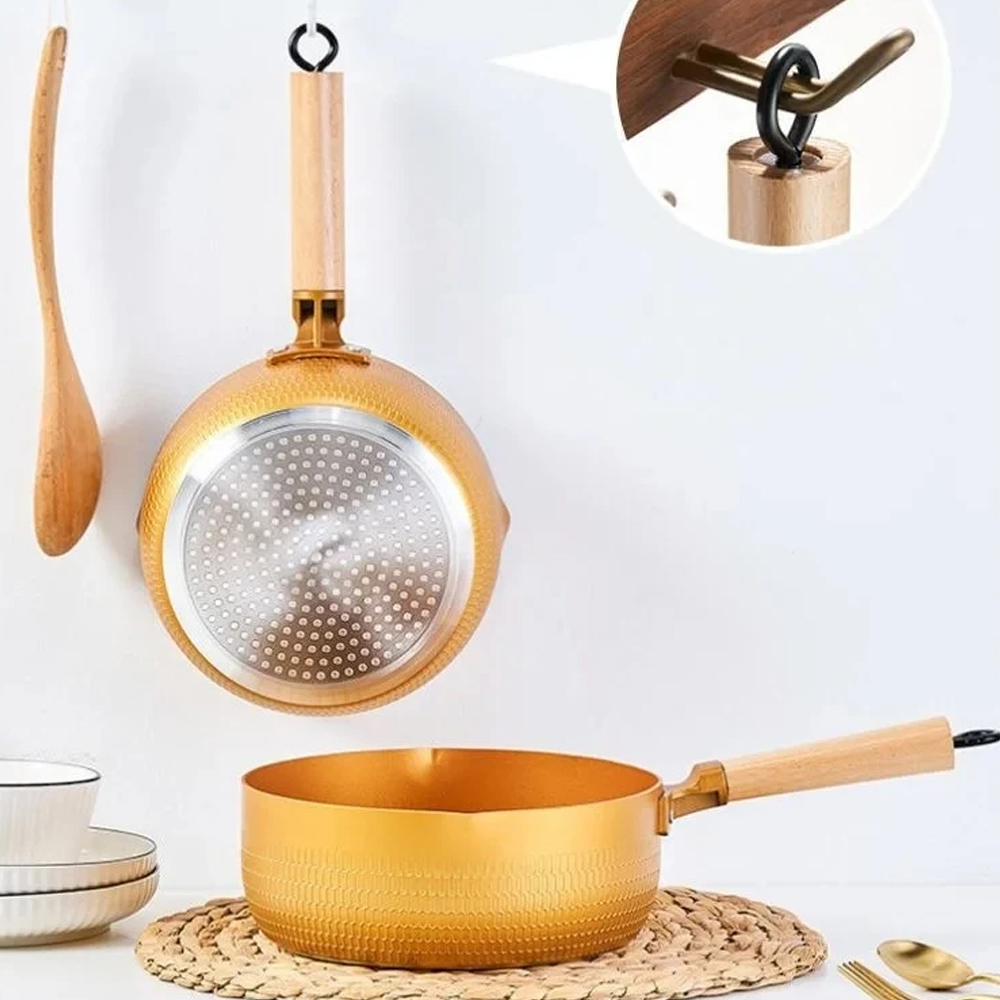 18/20/24 cm Gold Suppe topf Ja – Home Cooking In Japanese Bewertung und Preis